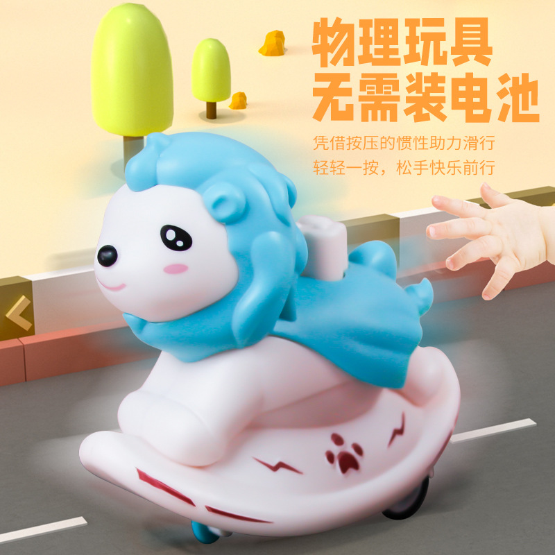 New Unicorn Toys Press Inertia Catering Foreign Trade E-Commerce Best-Selling Cartoon Popular Small Toys Wholesale