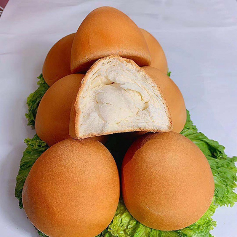 纯手工俄罗斯烤馒头馍馍俄式面包饽饽早餐面食呛面饽饽方便批发