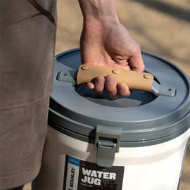 现货户外野营水桶把手 可加印logo提重物皮条 箱包提手皮套