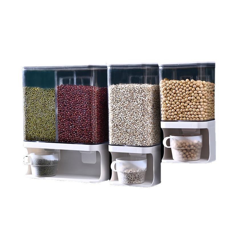 Large Capacity Division Miscellaneous Grains Jar Storage Box Sealed Storage Tank Grain Storage Tank Washing Powder Aromatic Beads Storage