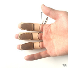 护指护射箭独立三指护指蒙古牛皮训练美猎体育磨配套玩具