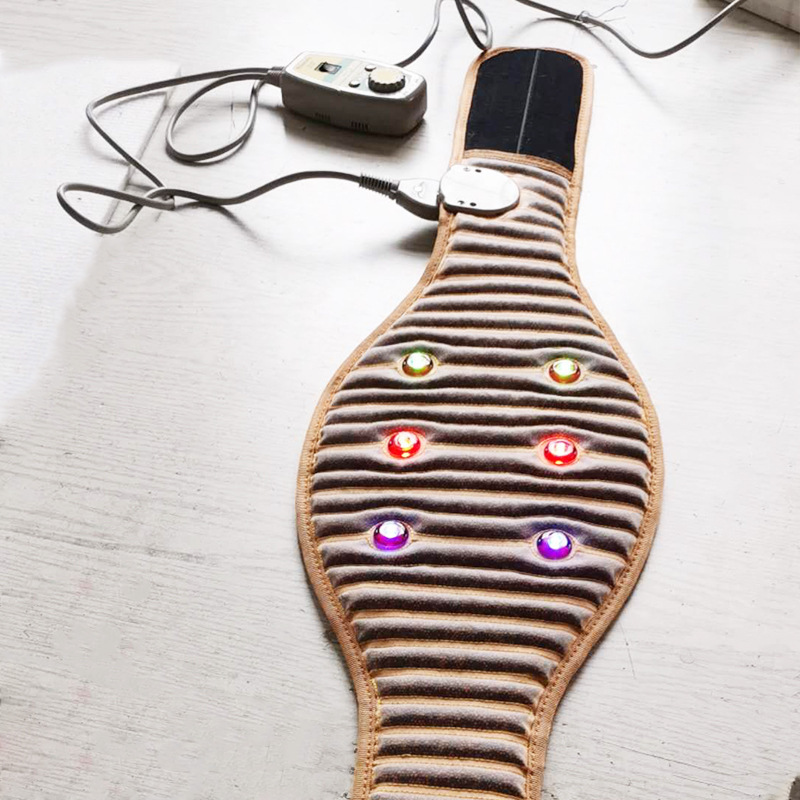 光子腰带加热能量腹带负离子球黄土球远红外线超长波震动工厂