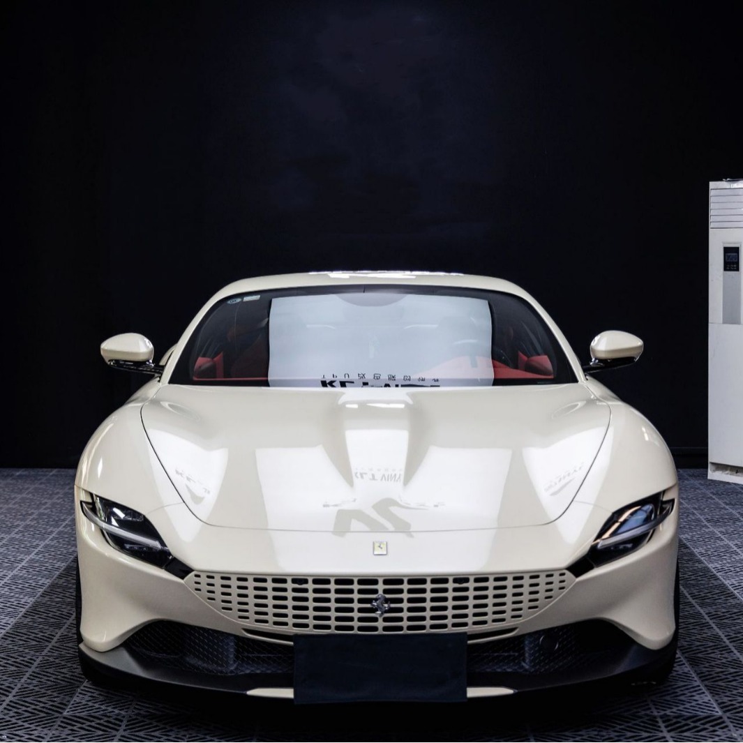 新热卖 pet汽车改色膜全车贴膜水晶系列整车身膜卡其米兰车膜改色