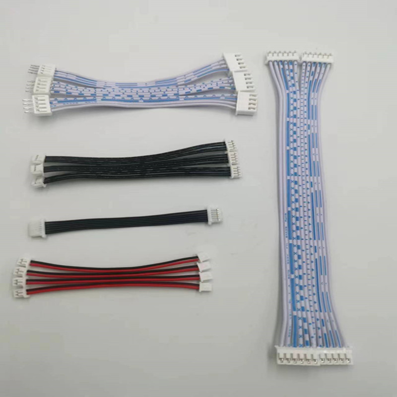 排线2468AWG26 端子线 彩排线6pin XH2.54 PH2.0SH1.0GH1.25连接