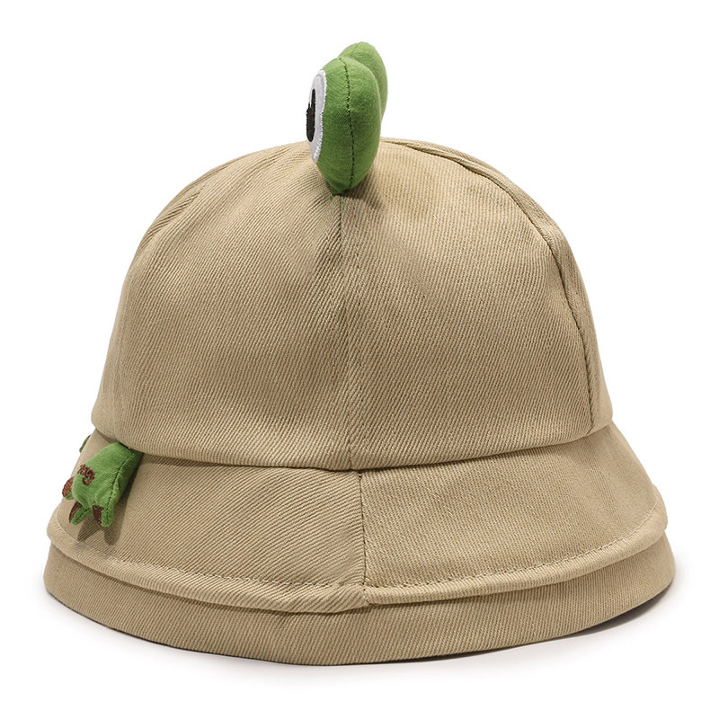 New Cute Cartoon Frog Hat Female Spring and Summer Korean Fisherman Hat Student Sun Protection Sun Hat Basin Hat Fashion