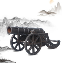 炮摆件铸铁大号大铁炮模型居家复古创意红衣大炮大门口景区炮