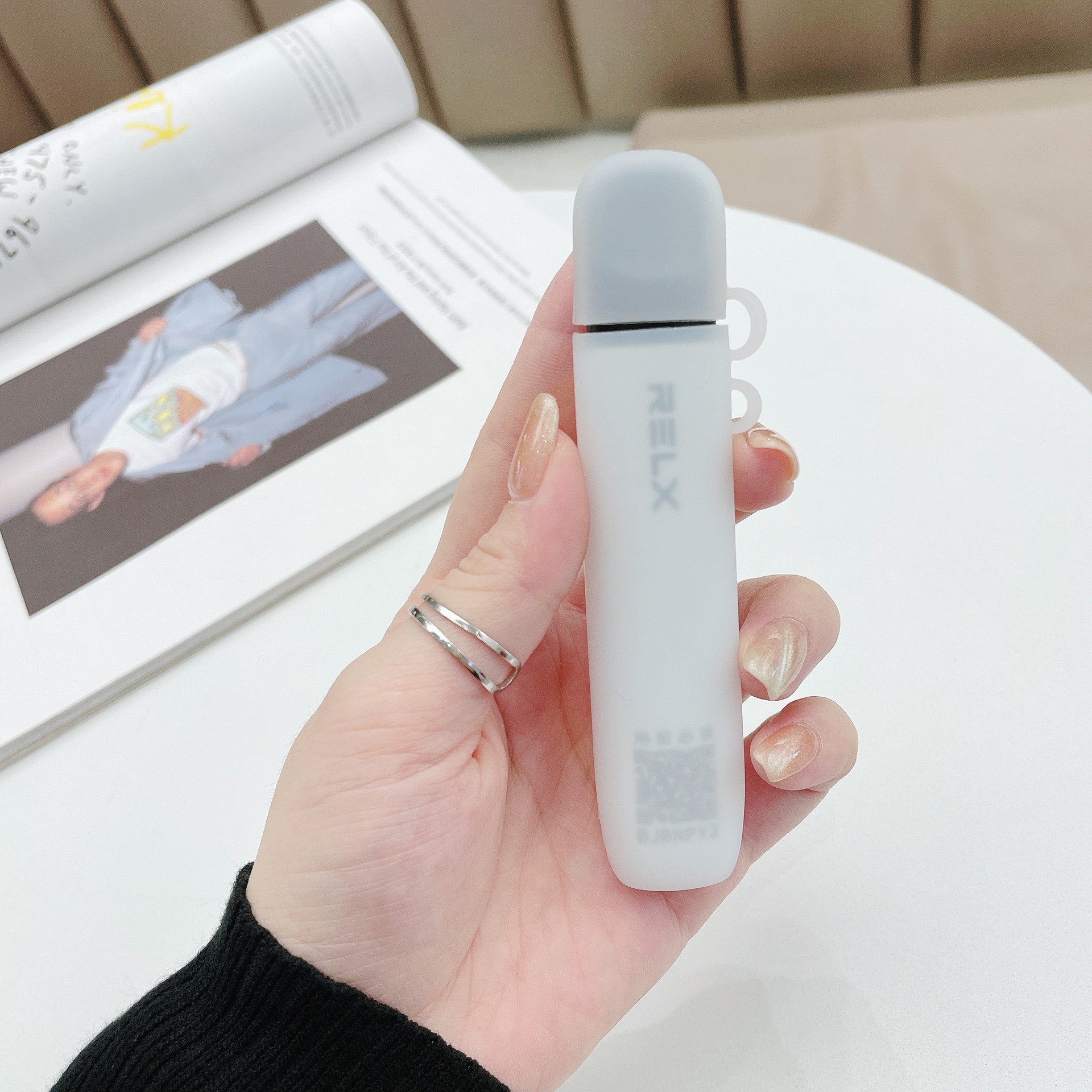 适用于悦客轻风保护套硅胶套挂绳贴纸收纳皮套relax锐克轻风套