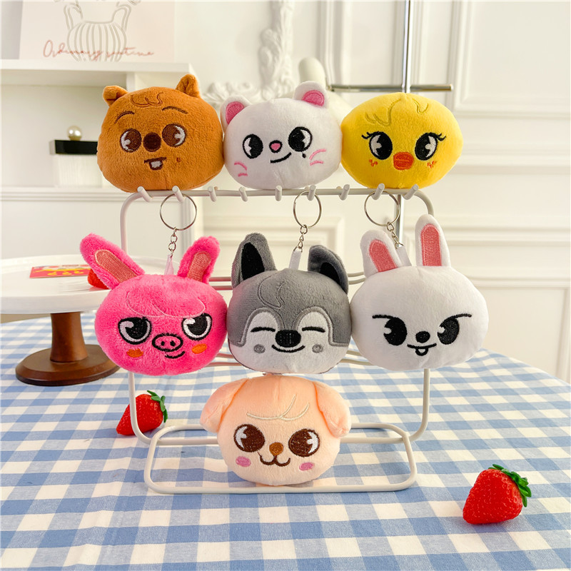 精品四寸婚礼抛洒物钥匙坠挂包毛绒玩具公仔厂家直销量大优惠