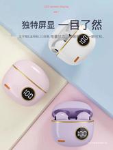 台式电脑无线蓝牙耳机带麦克风二合一笔记本专用半入耳式手机通用