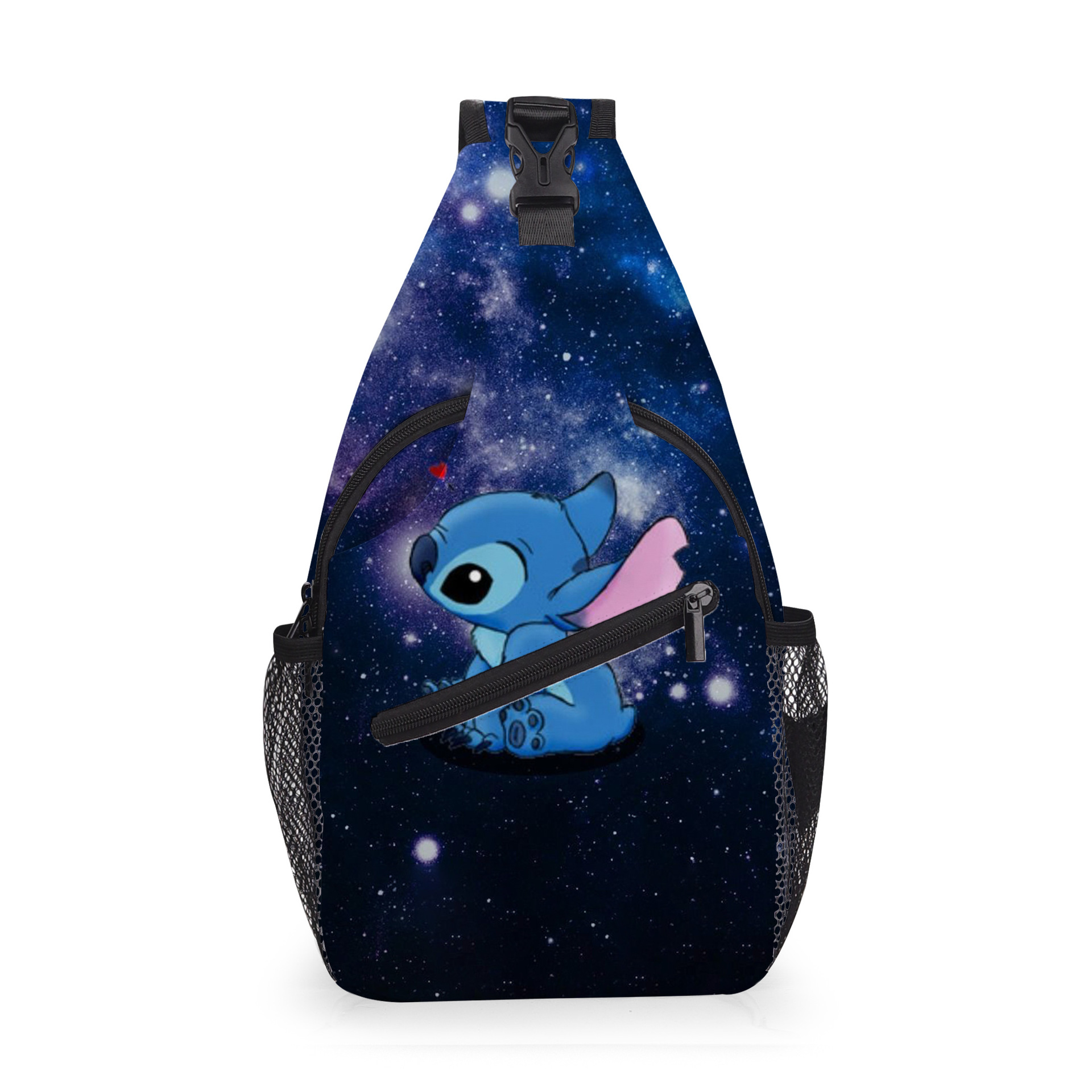 In Stock Stitch Stitch Primary and Secondary School Students Crossbody Waist Bag Small Shoulder Bag Outdoor Travel Chest Bag