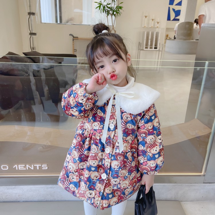 童装小棉袄女童图片