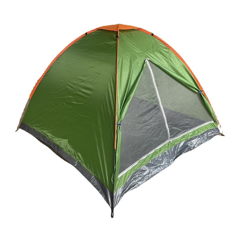 Outdoor Supplies Camping Hand-Held 2 People 3-4 People Portable Folding Single-Layer Beach Tent