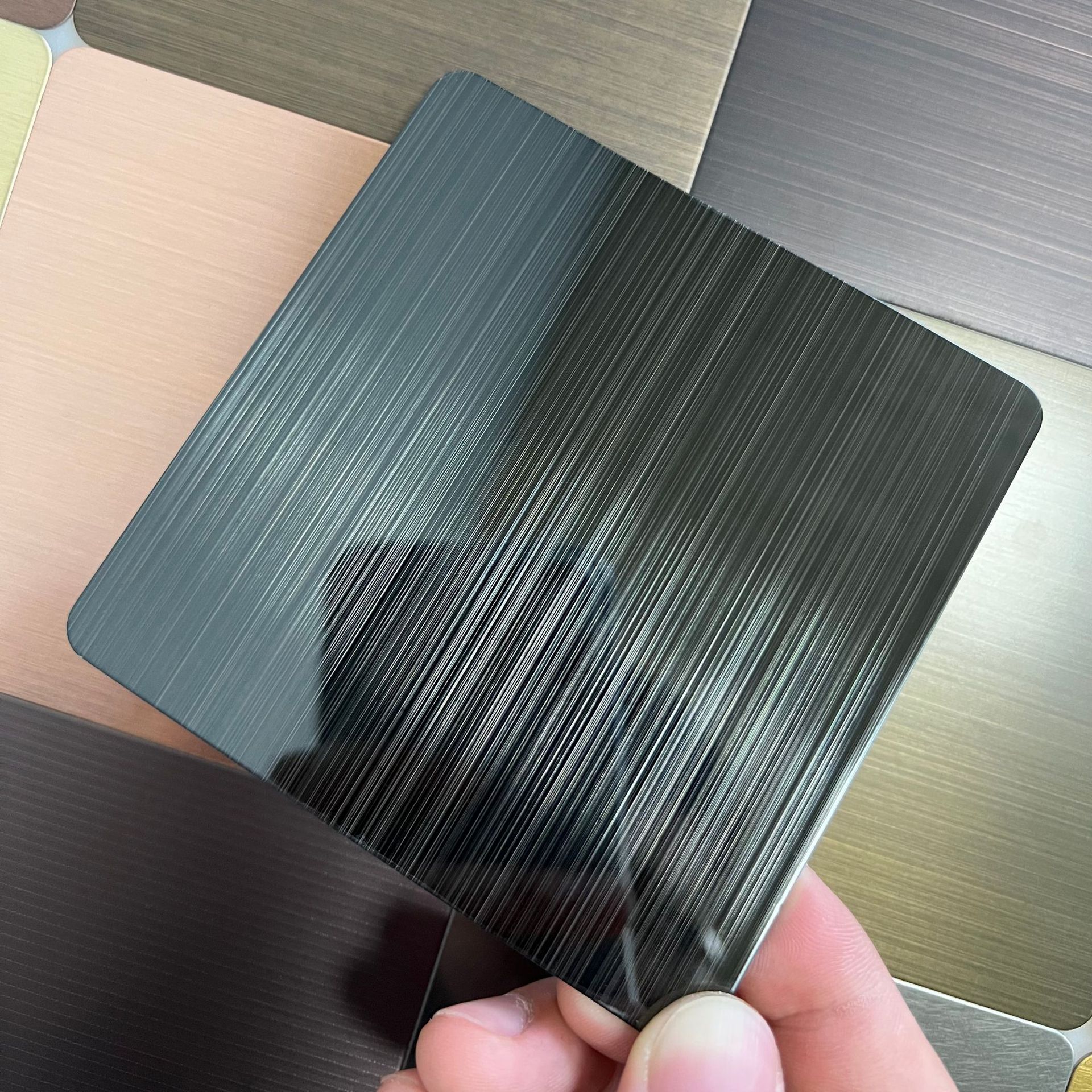 不锈钢板镀青古铜