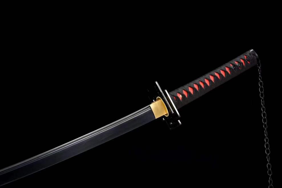 龙泉市天锁斩月动漫武士刃未开刃龙泉刀