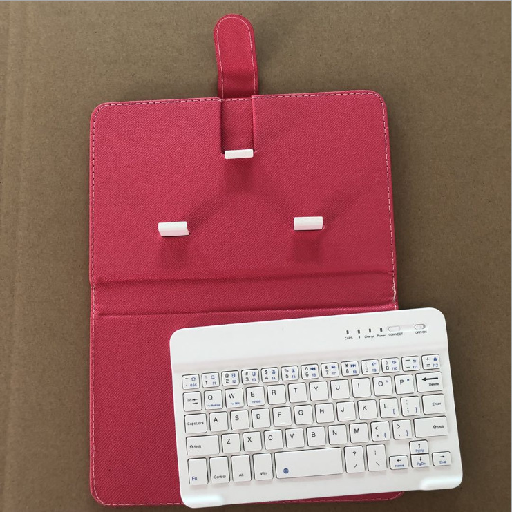 Mobile Phone Bluetooth Keyboard Leather Sheath for iPhone Protective Case Flip Office Wireless Keyboard Leather Sheath Two-in-One