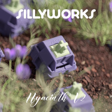 Sillyworks风信子轴V2 Hyacinth Switch V2机械键盘MX结构线性轴