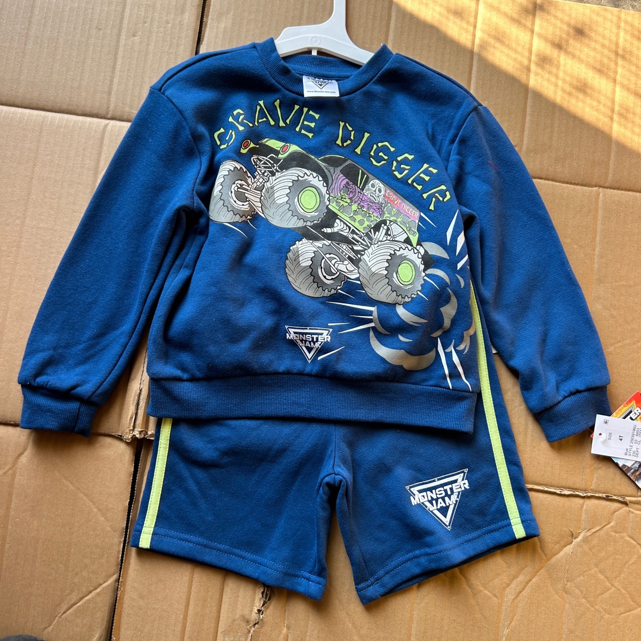 2025新男童汽拉绒套装中小童尾单外贸宝宝卫衣两件套连帽