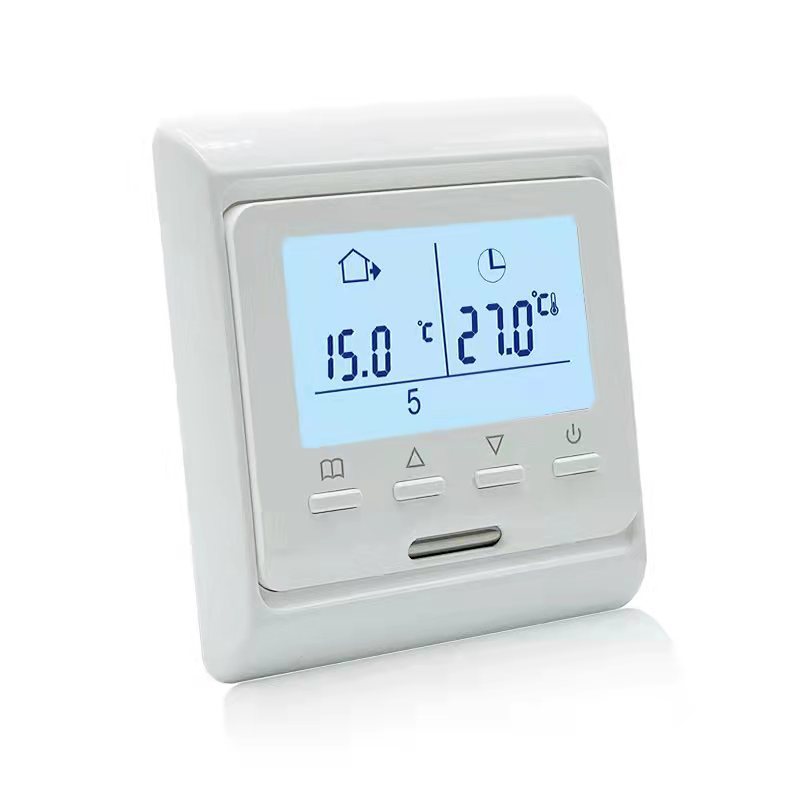 Intelligent LCD Screen Electrical Floor Heater Thermostat Water Heating with Linkage with Programming Heating Boiler Temperature Control Panel Thermostat