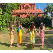傣族服装日常西双版纳异域风情老挝傣泰民族服装缅甸舞蹈裙子