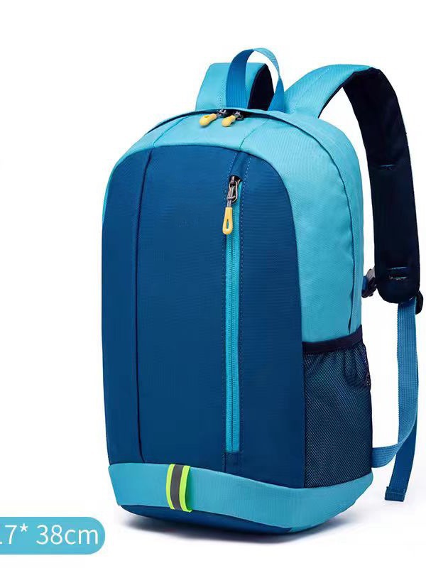Outdoor Children's Backpack Boys Travel Lightweight Double-Shoulder Backpack Primary School Students Tutorial Remedial Class Small Bookbag Girls