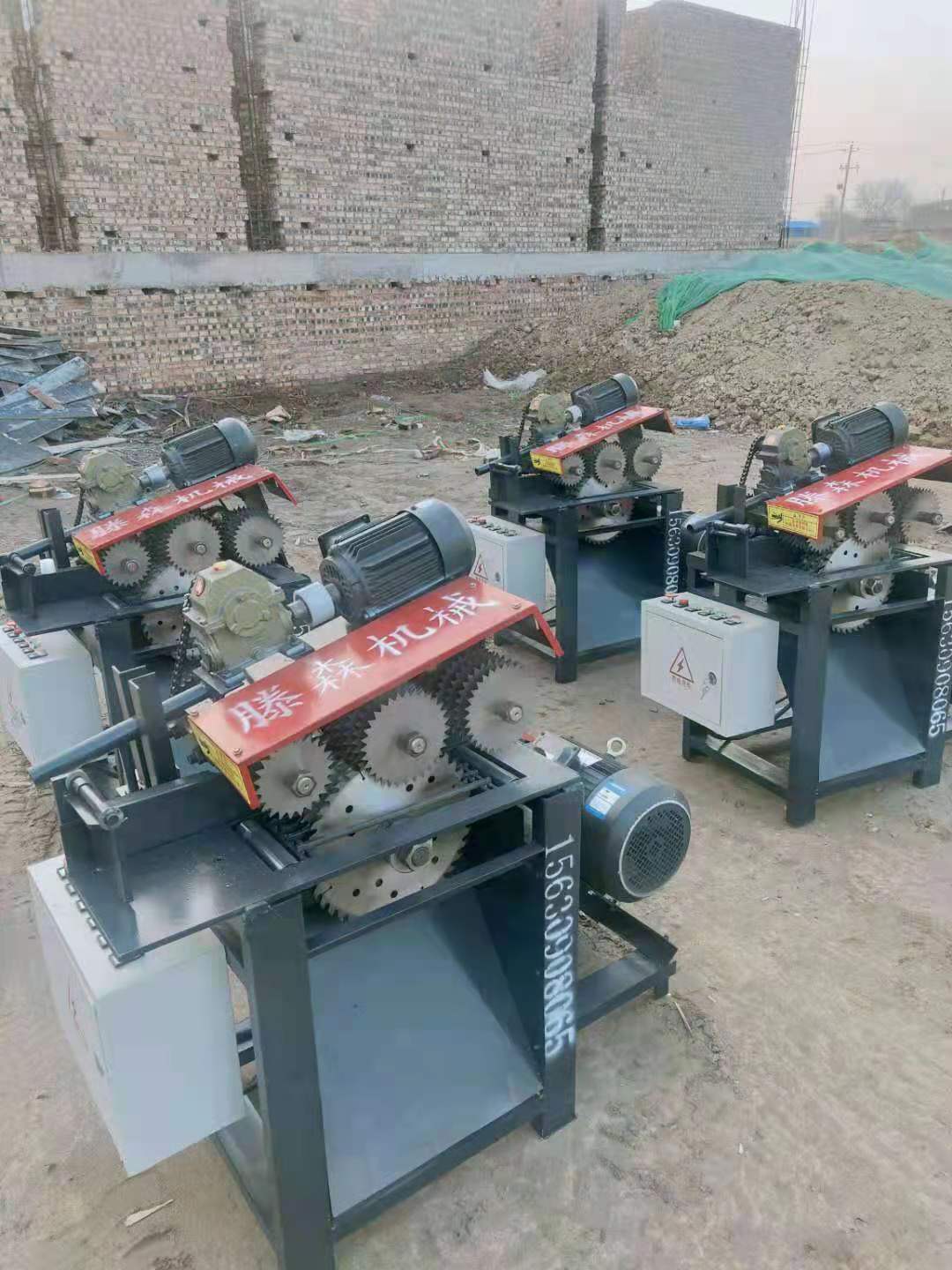 简易多片锯方木 圆木 推台锯 多片锯履带模板多片锯定尺锯