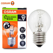 欧司朗（OSRAM） 卤素灯泡 小球型P型透明灯泡 可调光卤钨灯泡（