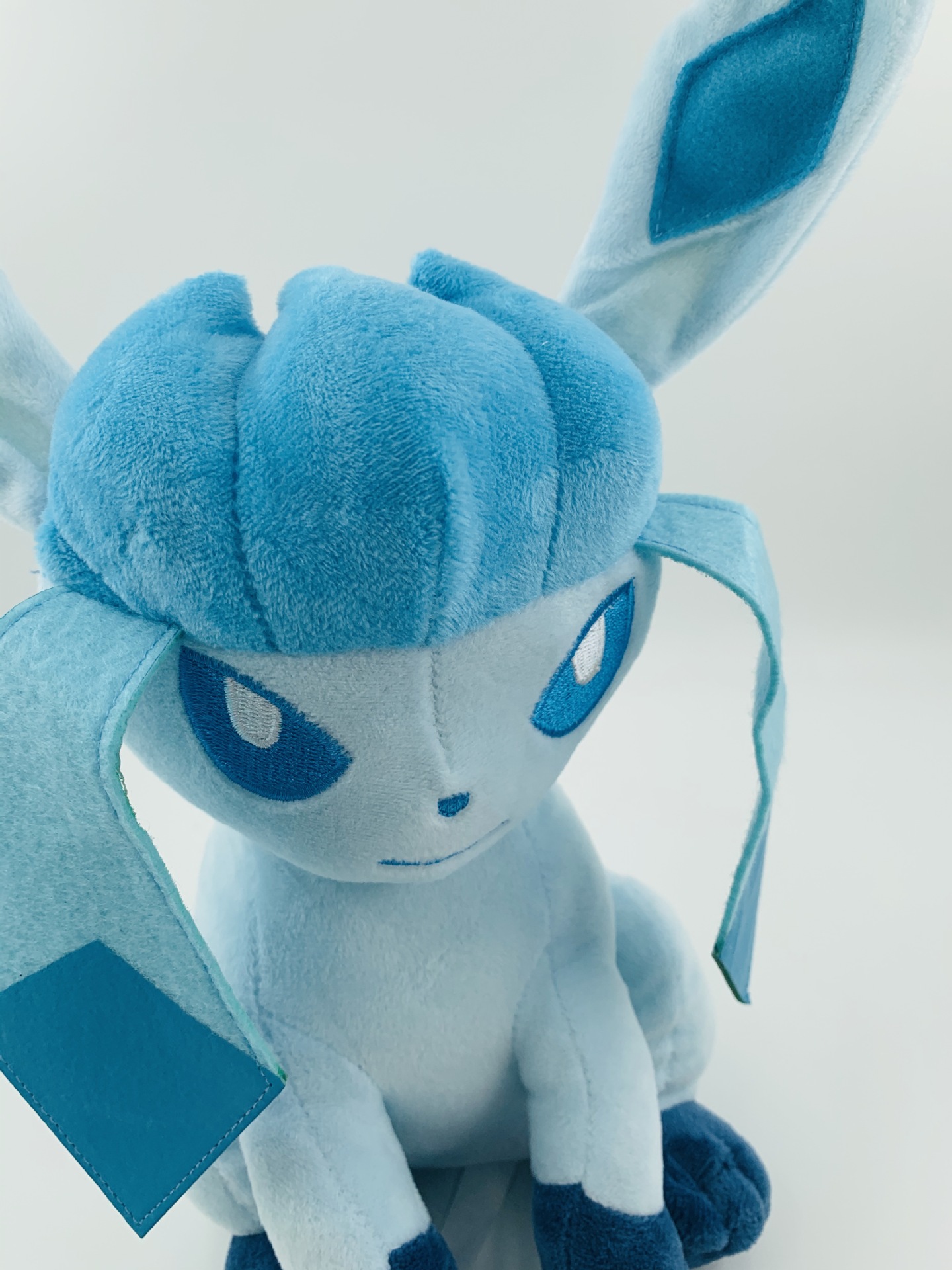 30cm 大号 坐姿 冰伊布 冰精灵 伊贝 依布 依贝 毛绒公仔