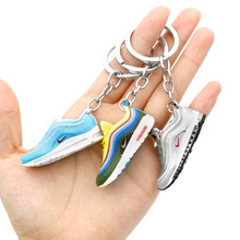 aj灯芯绒AIR AMX鞋子钥匙扣3D立体球鞋模型包包挂件饰品外贸热卖