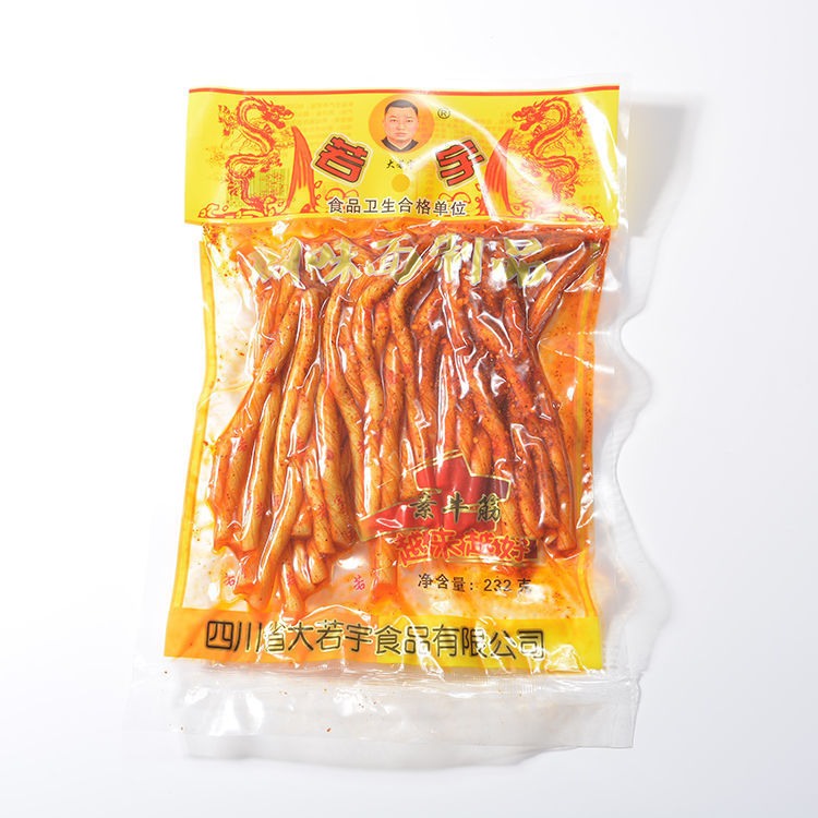 若宇素牛筋 棒棒鸡 重庆四川小吃辣条 儿时一毛一根大包装232克