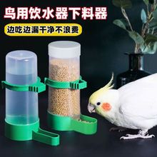 鸟用饮水器下料器鹦鹉玄凤牡丹虎皮文鸟鸽子芦丁鸡珍珠自动喂食器