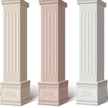 别墅罗马柱瓷砖仿大理石墙砖包边框欧式大门柱子外墙砖窗套线条