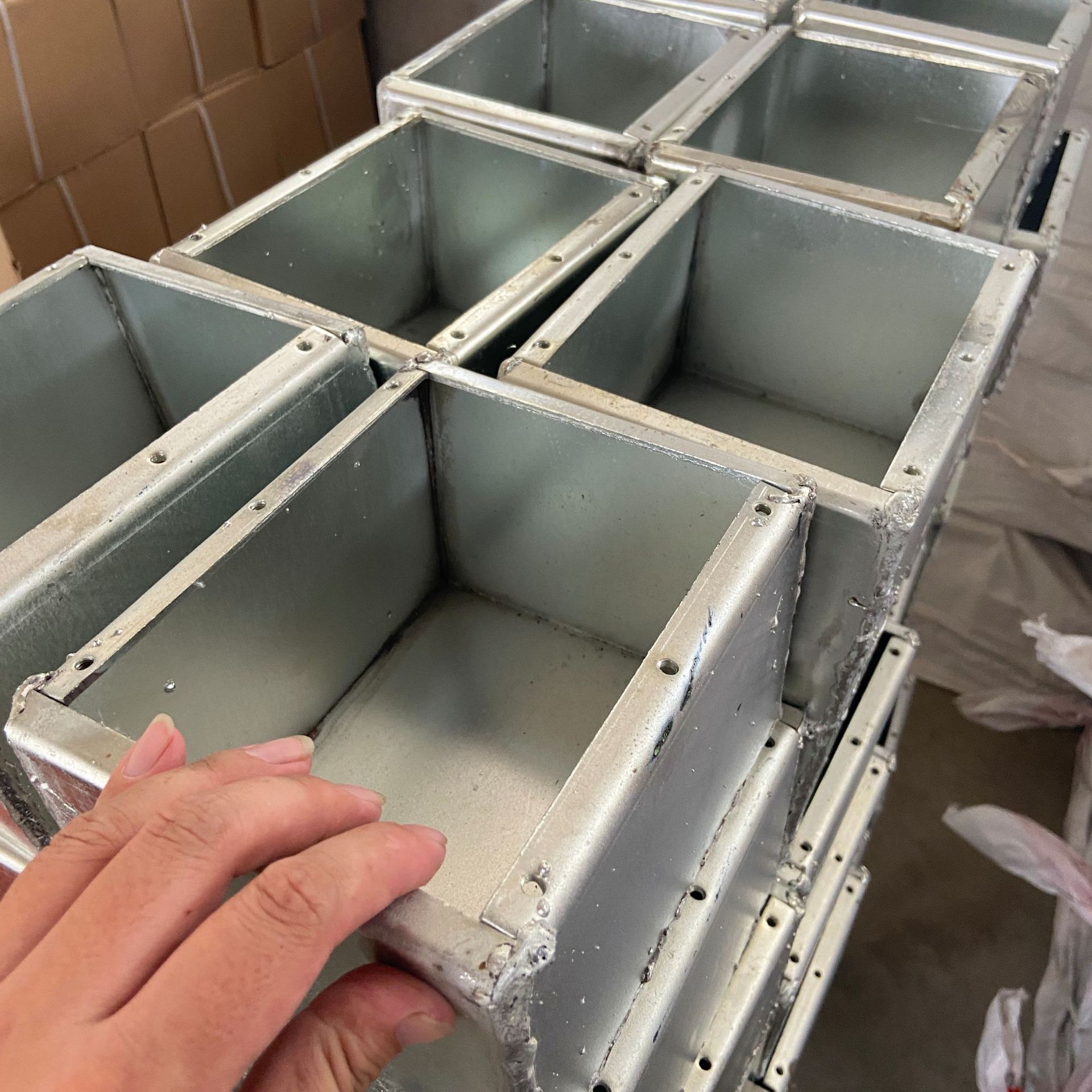 定制人防密闭接线盒金属密封盒 预埋盒防护接线盒 防护密封盒镀锌