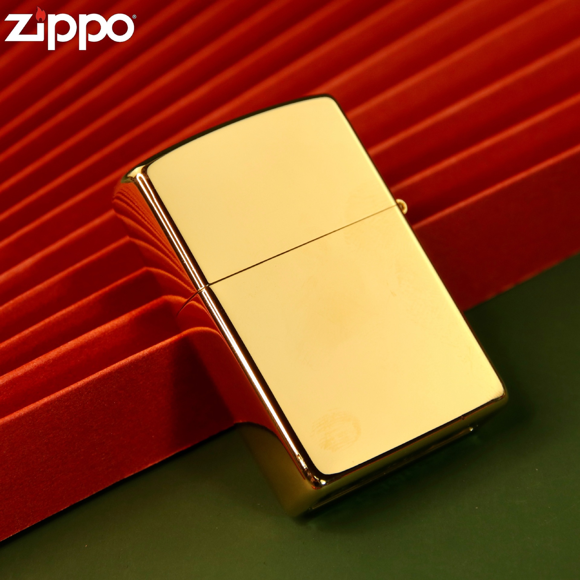 美国zippo打火机 2021牛年金色贴章牛芝宝打火机 新年送礼收藏