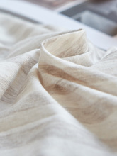 QD4D简约条纹天竺棉枕套全棉家用纯棉枕芯套针织枕头套48x74cm一