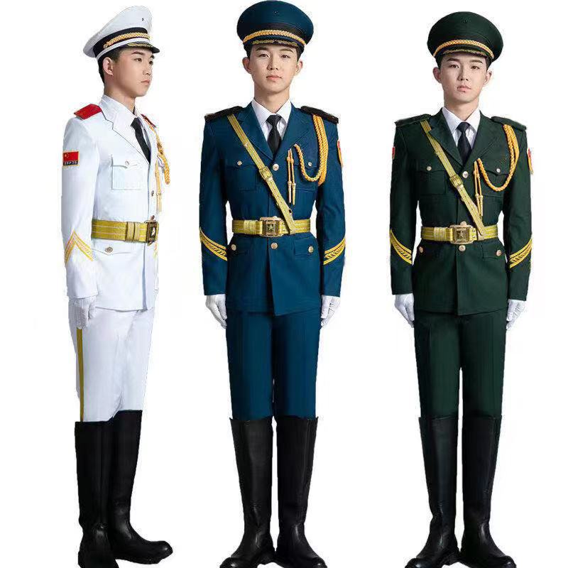 新款仪仗队礼宾服班升旗手服装护卫队护旗手升旗仪式服装