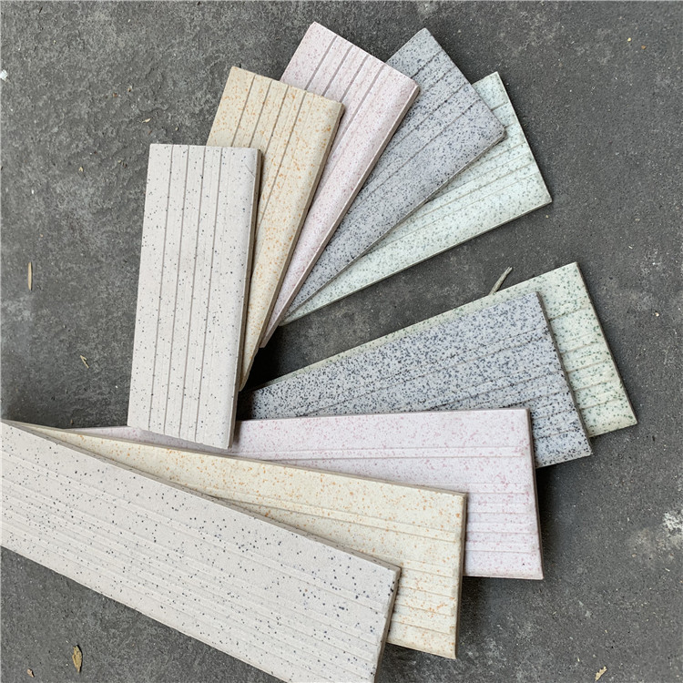 工程款 楼梯嘴踏步砖75*300 65*150防滑耐磨楼梯砖踏步防滑条瓷砖