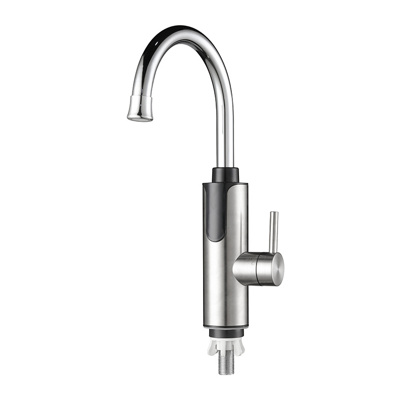 Cross-Border Electric Faucet Household Digital Display Quick-Heating Faucet Bathroom Bathroom Kitchen Stainless Steel Faucet Water Tap