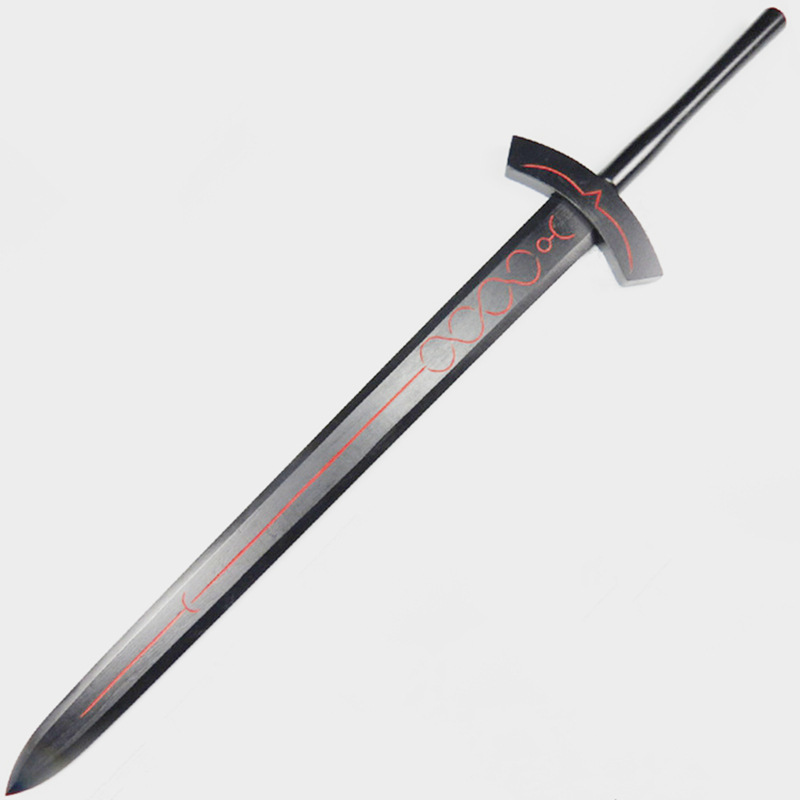 saber剑fate命运守护夜黑化亚瑟王白色胜利誓约之剑cosplay木制款