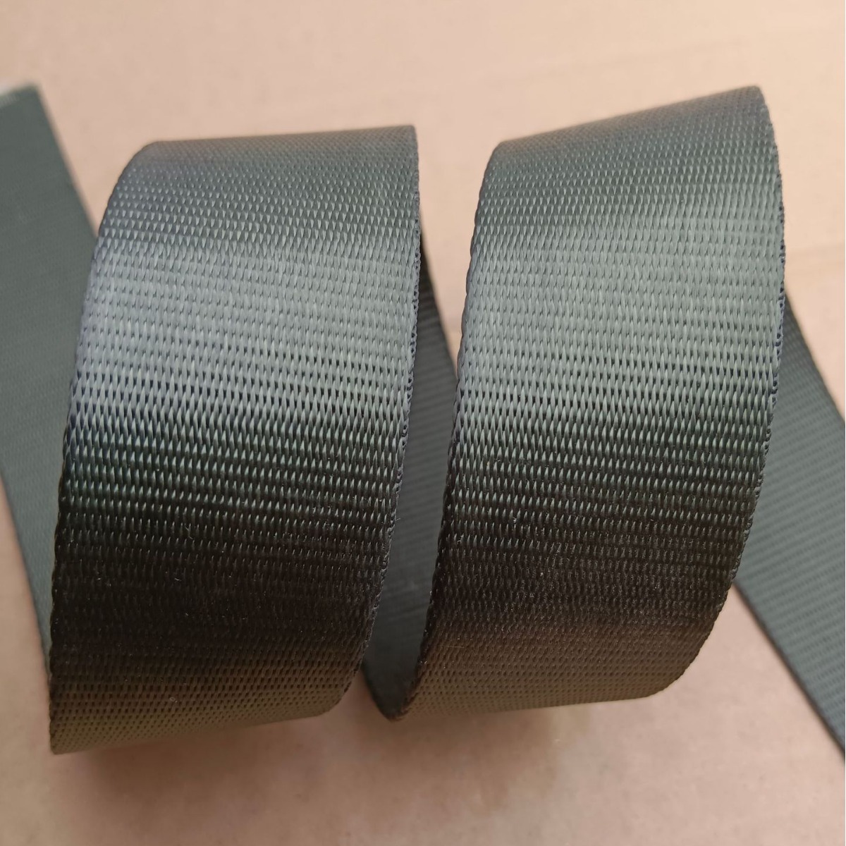 1厚尼龙加密平纹织带黑色30mm宽1.1mm厚密纹锦纶材质 现货