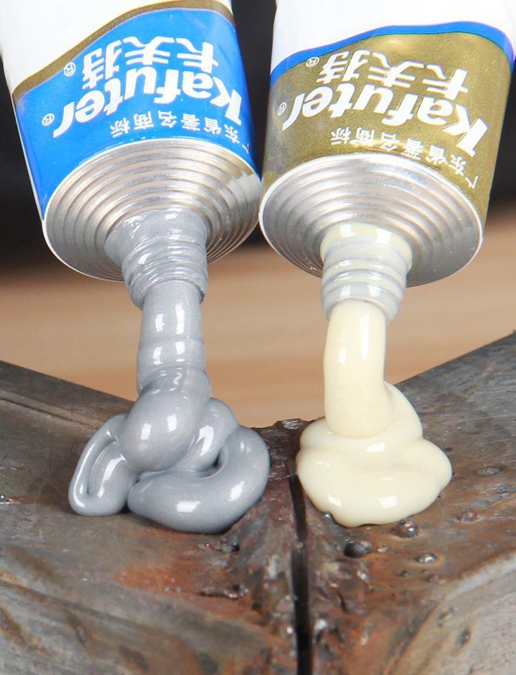 能粘铁的胶电焊接绞胶水强力沾交金属油箱堵漏快速粘牢固铸铁用具