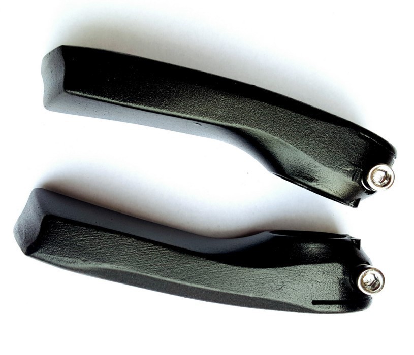 山地车副把 铝合金牛角付把自行车休息把 一体扶把 骑行装备配件