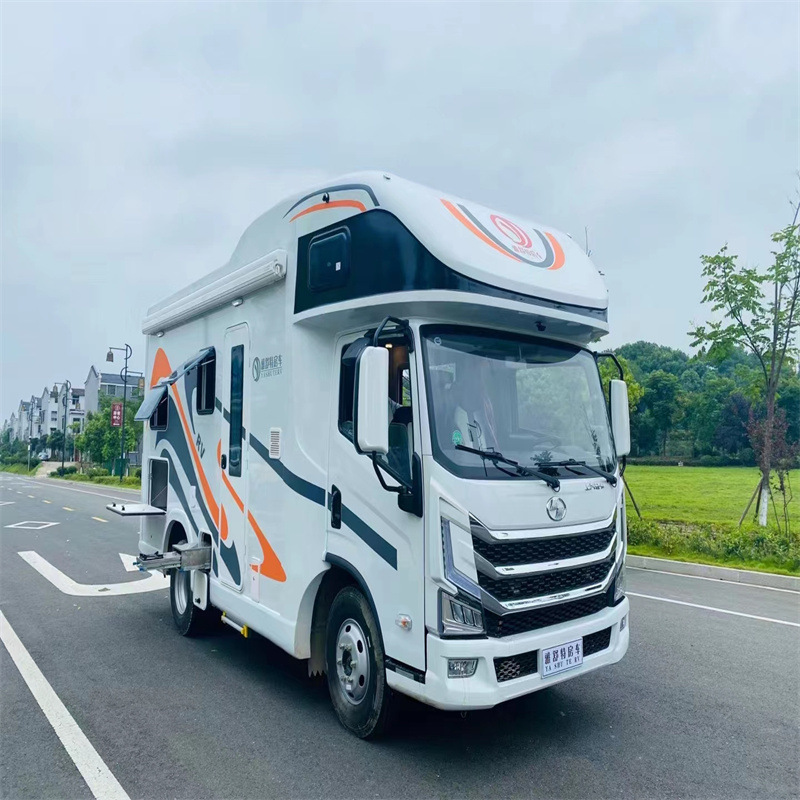 上汽跃进h500轻卡房车 国六蓝牌c照整车核载六人旅居露营外贸直销