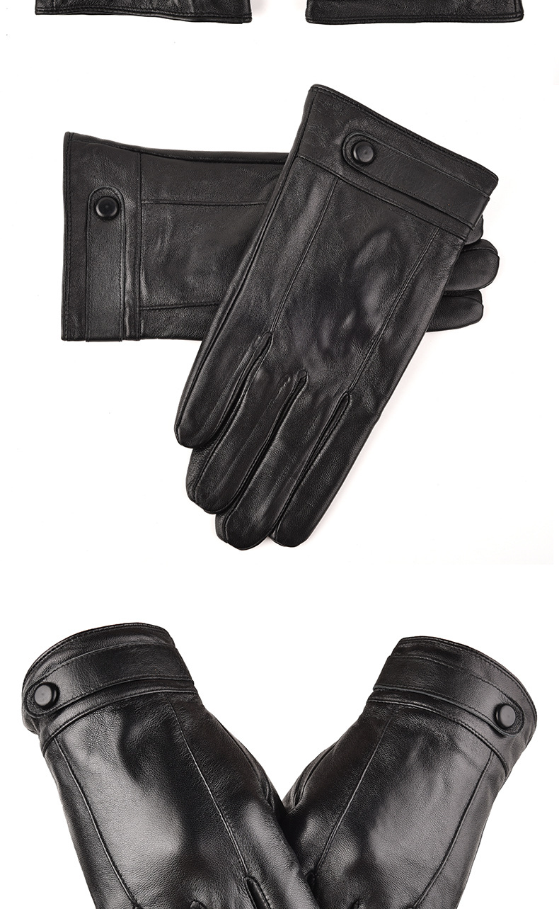 男士皮手套冬季骑行保暖防水防风加绒加厚韩版手套男冬骑车摩托车