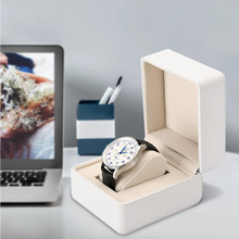 高级便携式手表盒PU皮质手表礼盒单手表收纳盒带可拆卸枕头手表盒