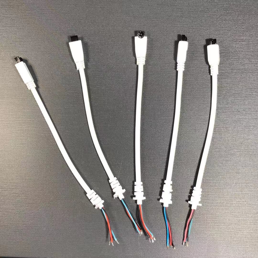 批发灯带rgb连接线wifi控制器线24键rgb线rgb控制器线4pin灯条线