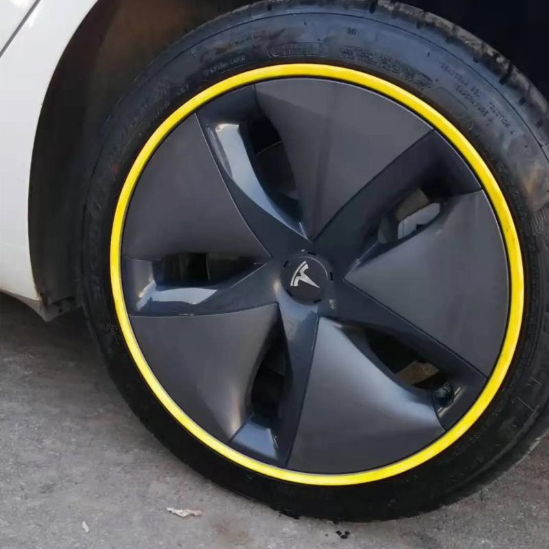 车用轮毂保护圈车轮贴181920寸轮毂防撞条汽车通用轮毂装饰圈贴