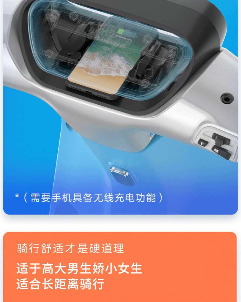 哈啰电动车a80l智能锂电池哈喽电瓶车精灵青春版新国标成人代步