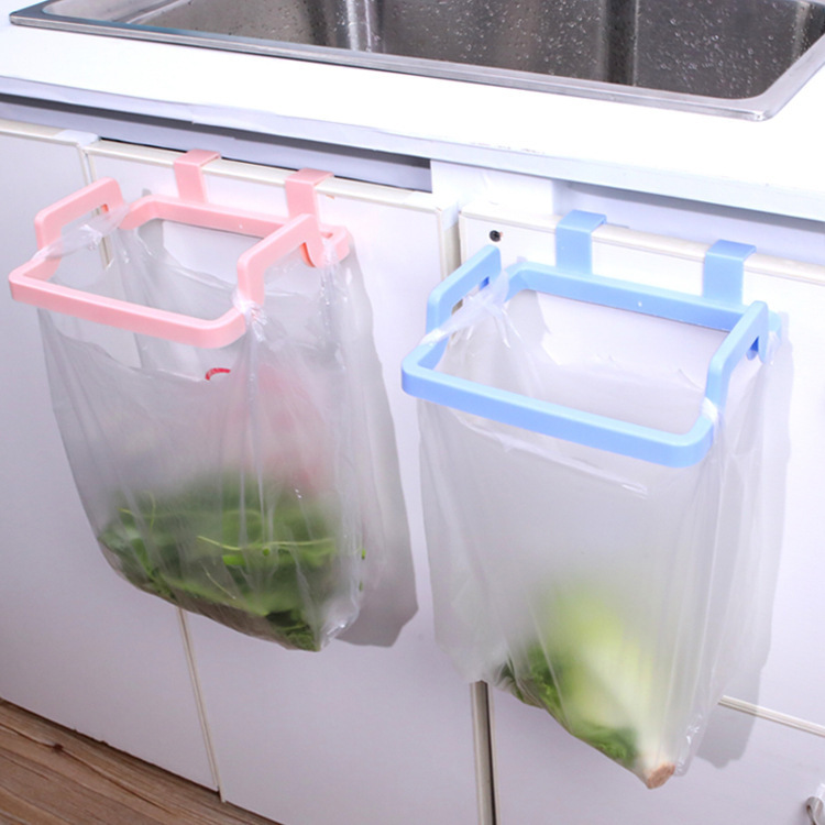 Kitchen Storage Rack Hanging Garbage Bag Bracket