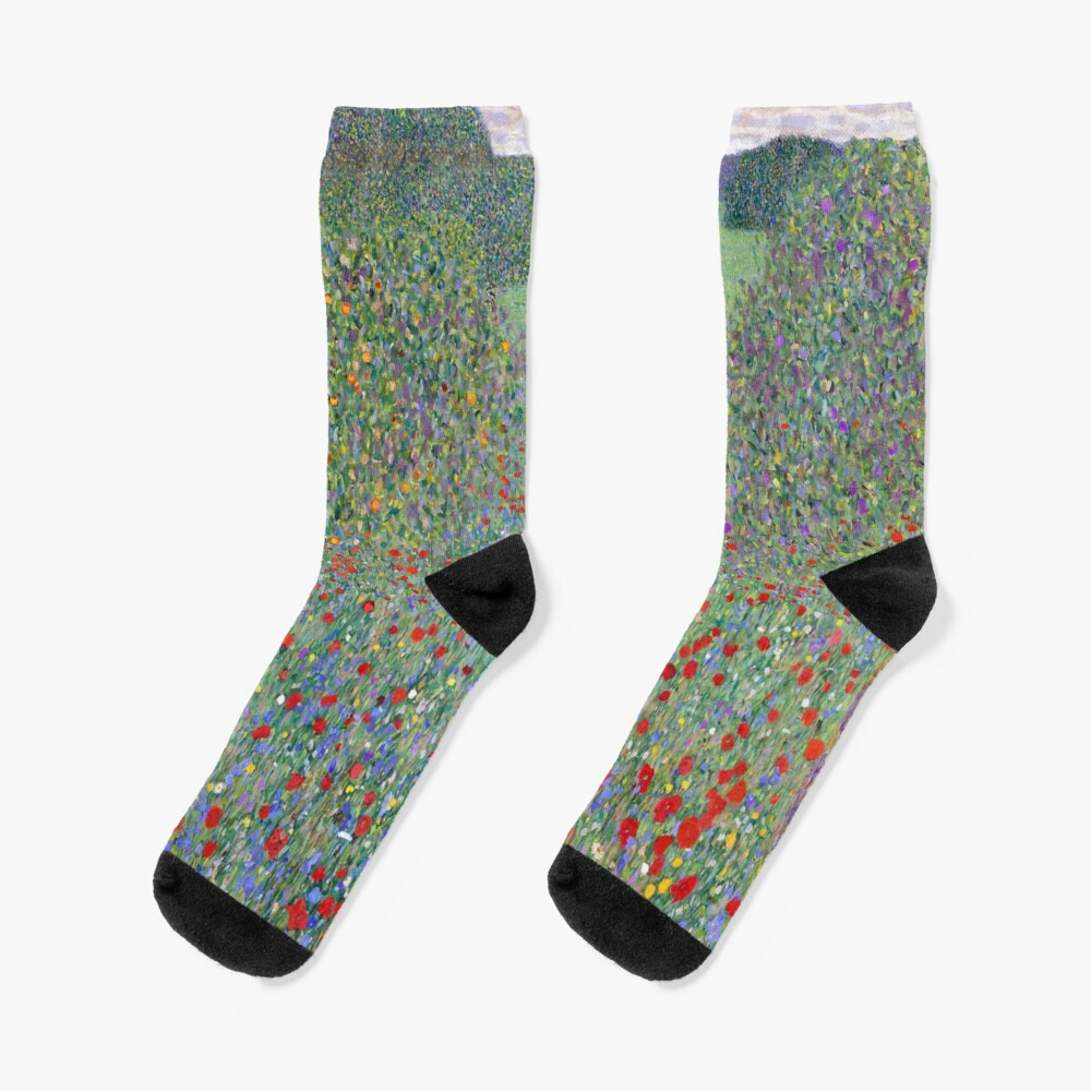 8228 Cross-Border Impressionist Art Gallery Exhibits 3D Digital Printing Socks European and American Adult Trendy Socks Customization