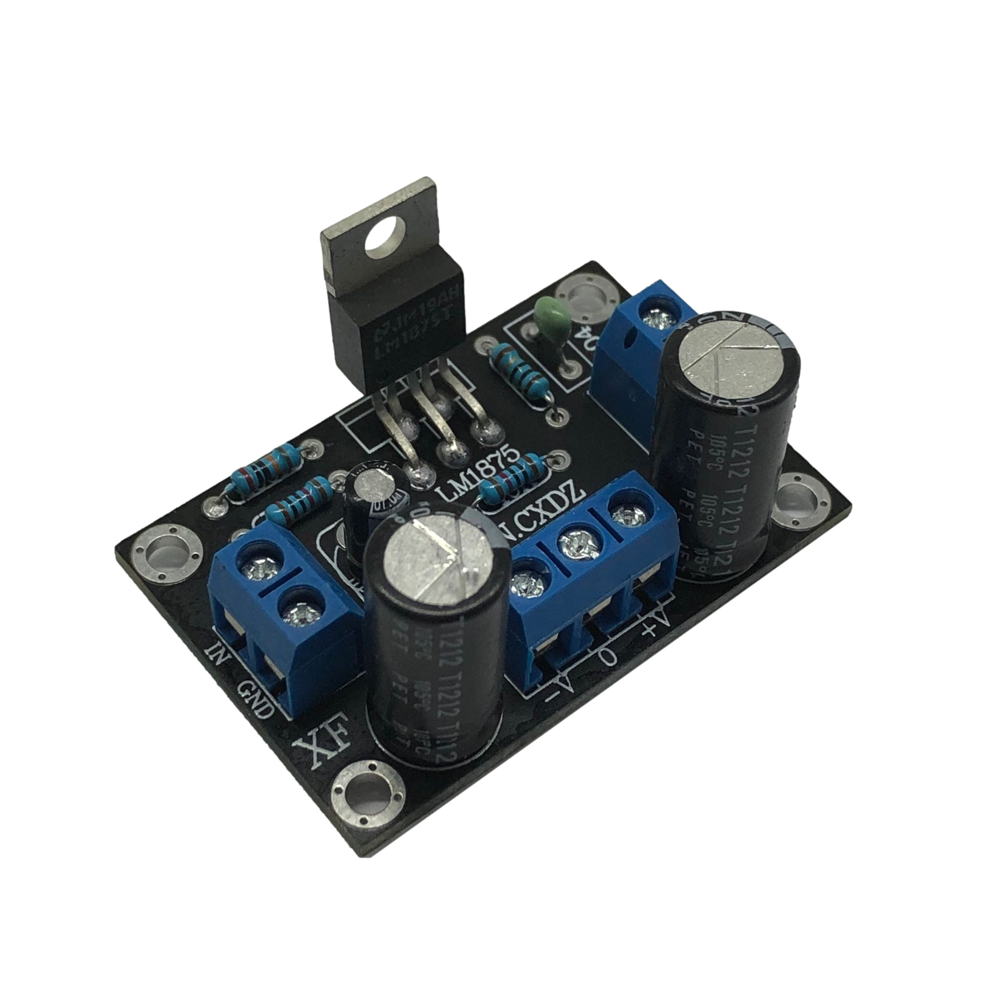 单声道lm1875t功放板电源 pcb空板 发烧hifi高保真纯后级 gc线路